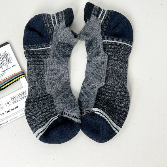 NWT Smartwool Hike Low Ankle Light Cushion Unisex Socks L M 9-11.5 W 10-12.5 - Picture 2 of 8
